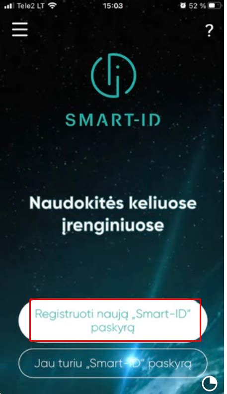 kaip susikurti smart id